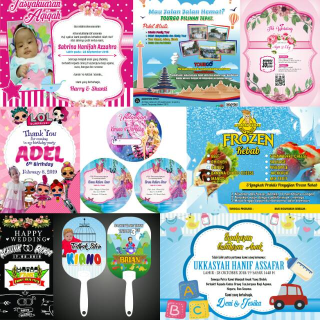 Paket Softcopy Format Coreldraw Untuk Usaha Digital Printing Shopee Indonesia