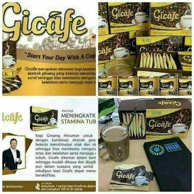 

GICAFE kopi ginseng stamina wokehh