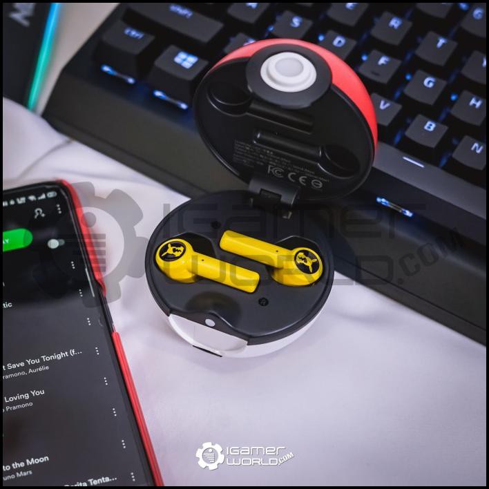 Razer Hammerhead True Wireless Gaming Earbuds Pokemon Pikachu Edition Terlaris