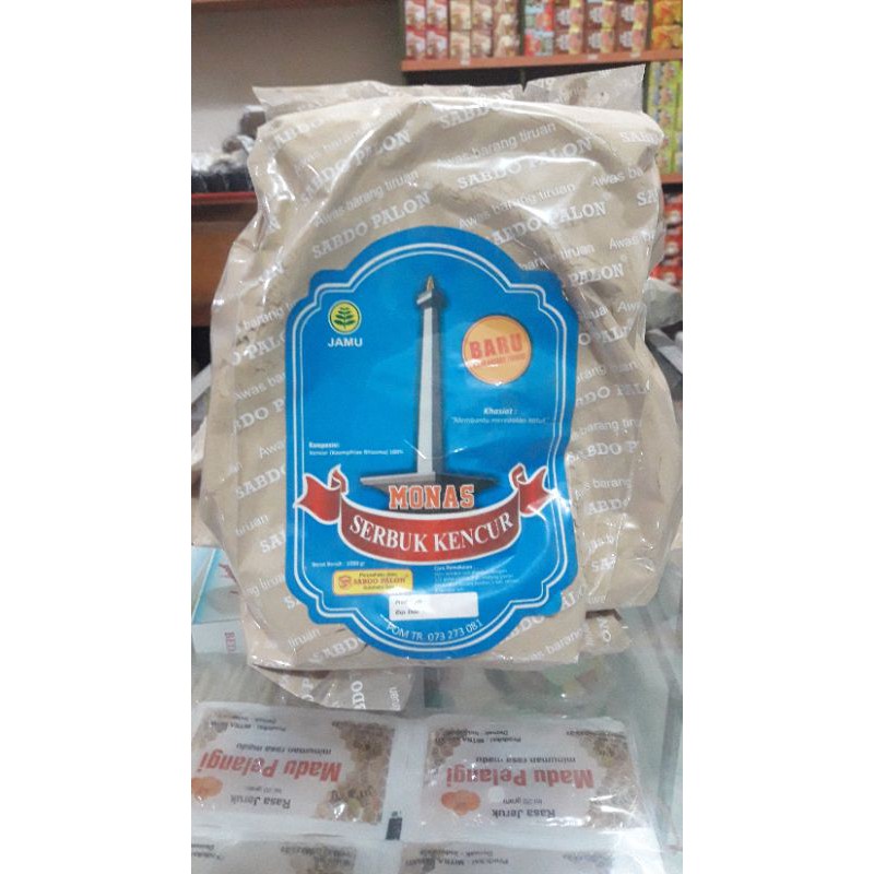 

serbuk kencur cap monas