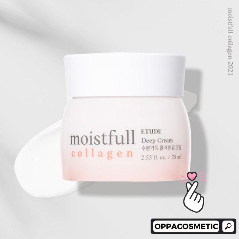 Etude House Moistfull Collagen Deep Cream | Eye Cream | Essence | Facial Toner | Emulsion | KIT