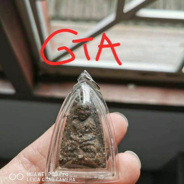 Phra Lp Thuad & Lp Pom 2558BE (Wai Kru Batch) - Blessed By Ajahn Daeng Wat Rai Bangtawa