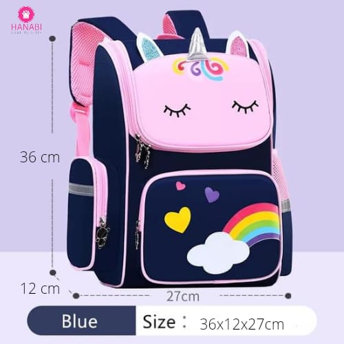 HANABI - Tas ransel anak karakter UNICORN Other Bear Baby tas sekolah anak perempuan sd Type 30CM tas travelling anak