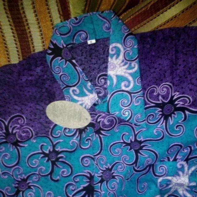 New Arrival Distro Batik Pria Bordir Sogan Hrb026 Batikaf Notoarto Batik Ipnu-ippnu Hem Pria Bel