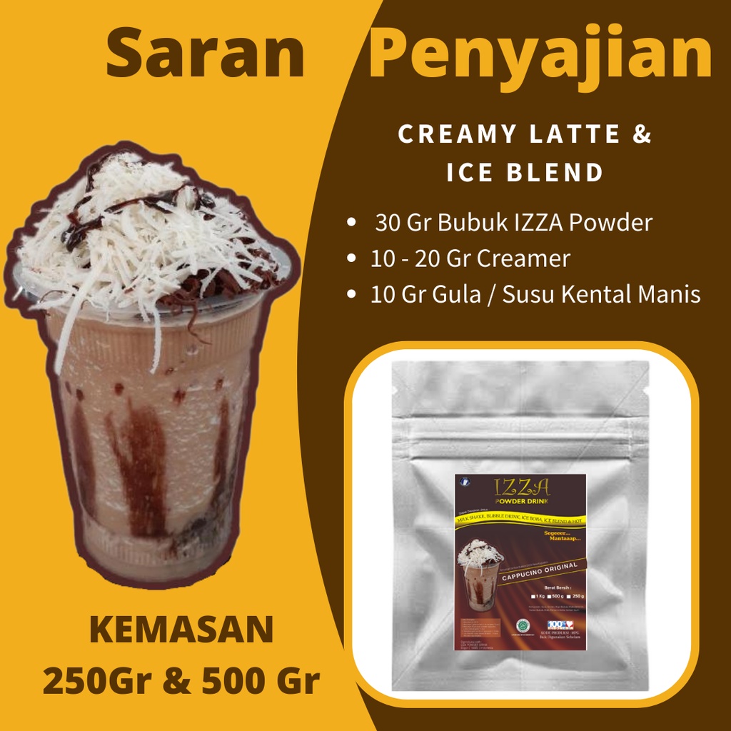 

IZZA POWDER DRINK KEMASAN 250 GR ANEKA RASA | BUBUK MINUMAN INSTAN | SERBUK MINUMAN ANEKA RASA