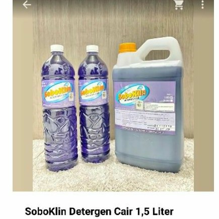 detergen cair liquit 1,5liter