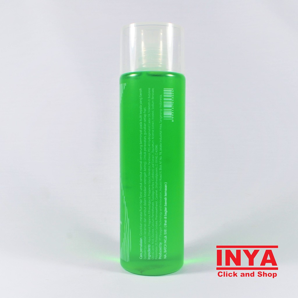 Hair Tonic PUTRI (Normal to Oily) 200ml - Hijau
