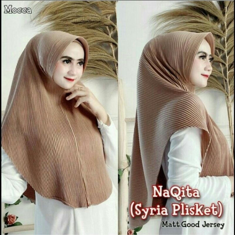 Jilbab Instan Plisket DAILY AUREL Jersey Super Premium