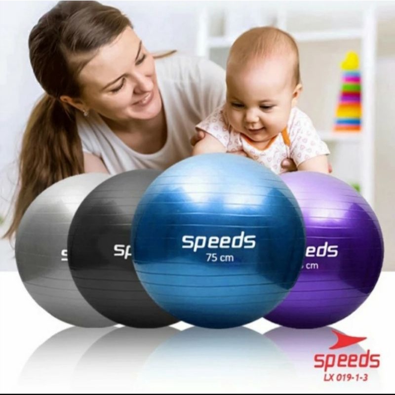 BLUETOYS MAINAN BALITA DAN ANAK BOLA FISIOTERAPI