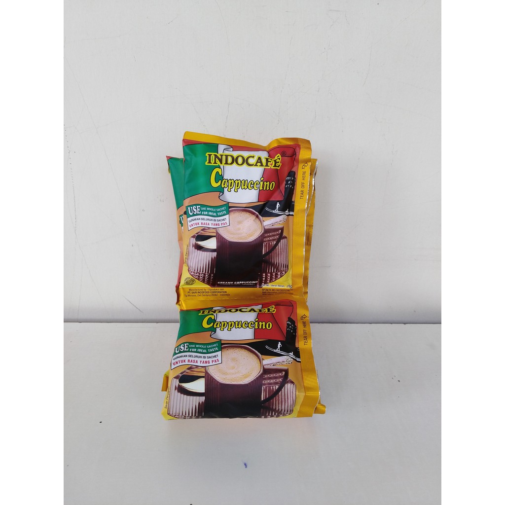 

Indocafe Cappuccino 25gram Renceng