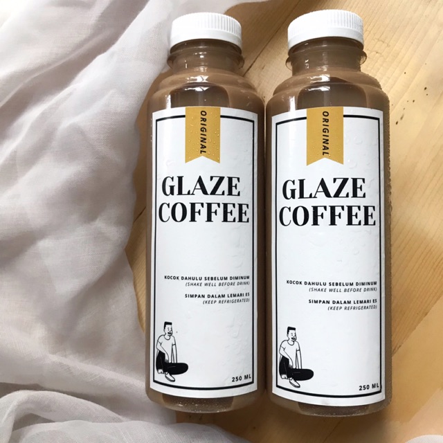 

Kopi Susu Kekinian | Kopi Susu GLAZE 250ml | Kopi Susu 250ml | Minuman Kekinian