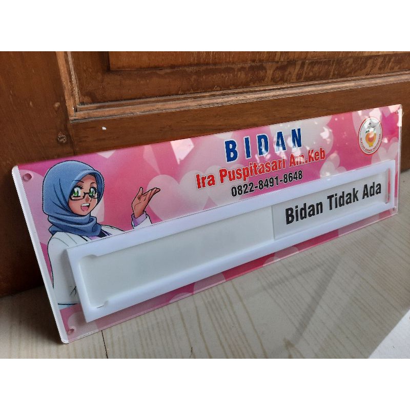 Papan Informasi Bidan Ada Atau Bidan Tidak Ada
