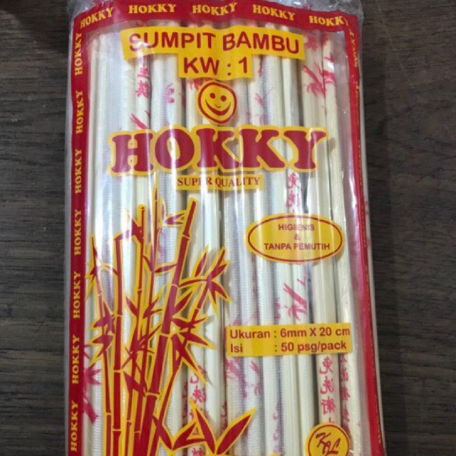 Sumpit Hokky Super Quality KW1 isi 50pasang !!!!