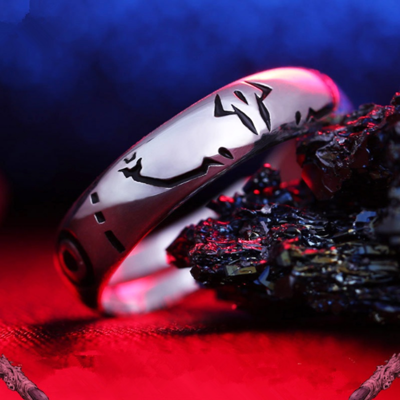 Yuta Okkotsu Cincin Metal Adjustable Desain Anime Jujutsu Kaisen Untuk Cosplay