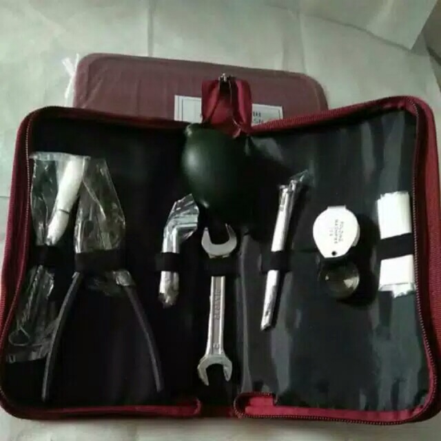 Kit Pembersih mikroskop / Alat Praktek /Pembersih Mikroskop / Kit Pembersih / Dompet Kit mikroskop