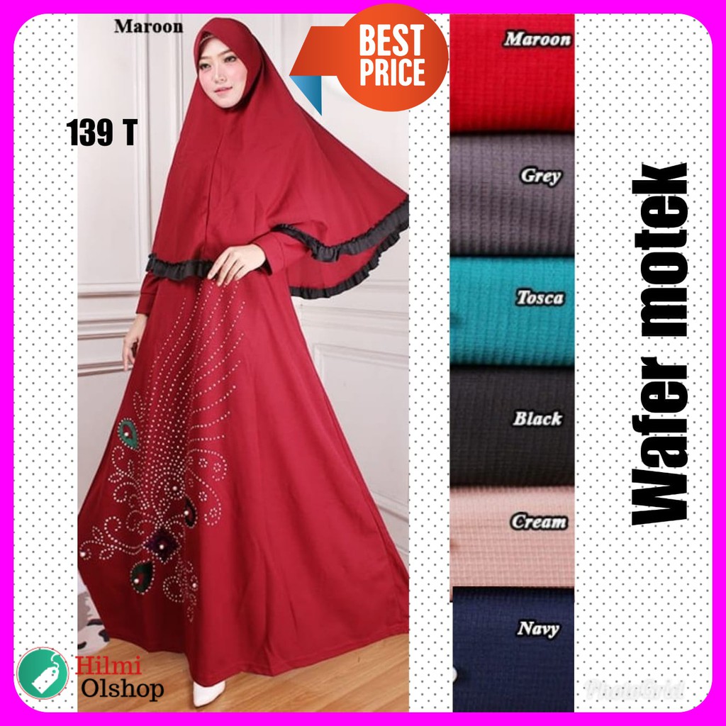 Baju Gamis Wanita Muslim Terbaru Gamis Simple Dan Elegan Ada Harga Grosir