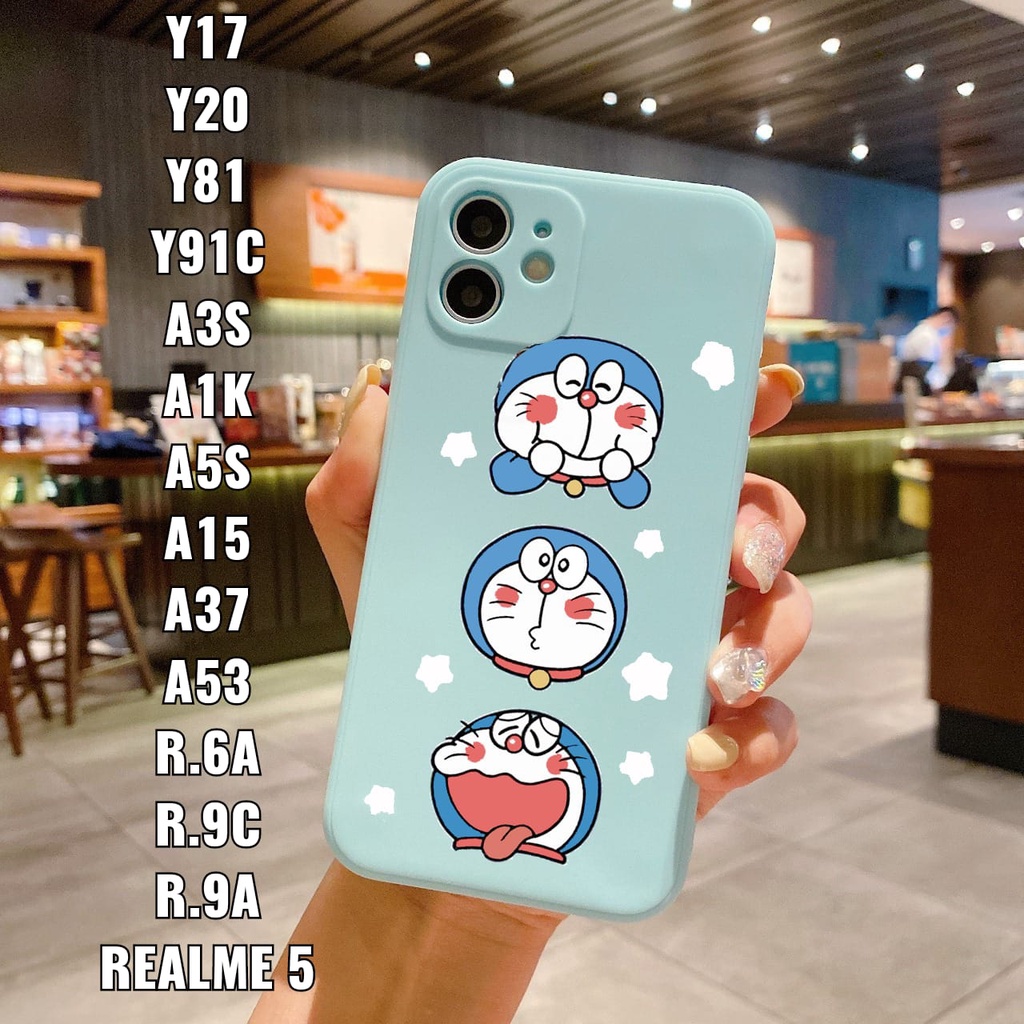 SS007 case DORAEMON vivo Y17 y15 y12 Y19 u3 y5s Y20 y12s y20s Y30 Y50 y30i Y51 2020 V20 SE Y53 Y66 Y67 V5 V5S BB4487