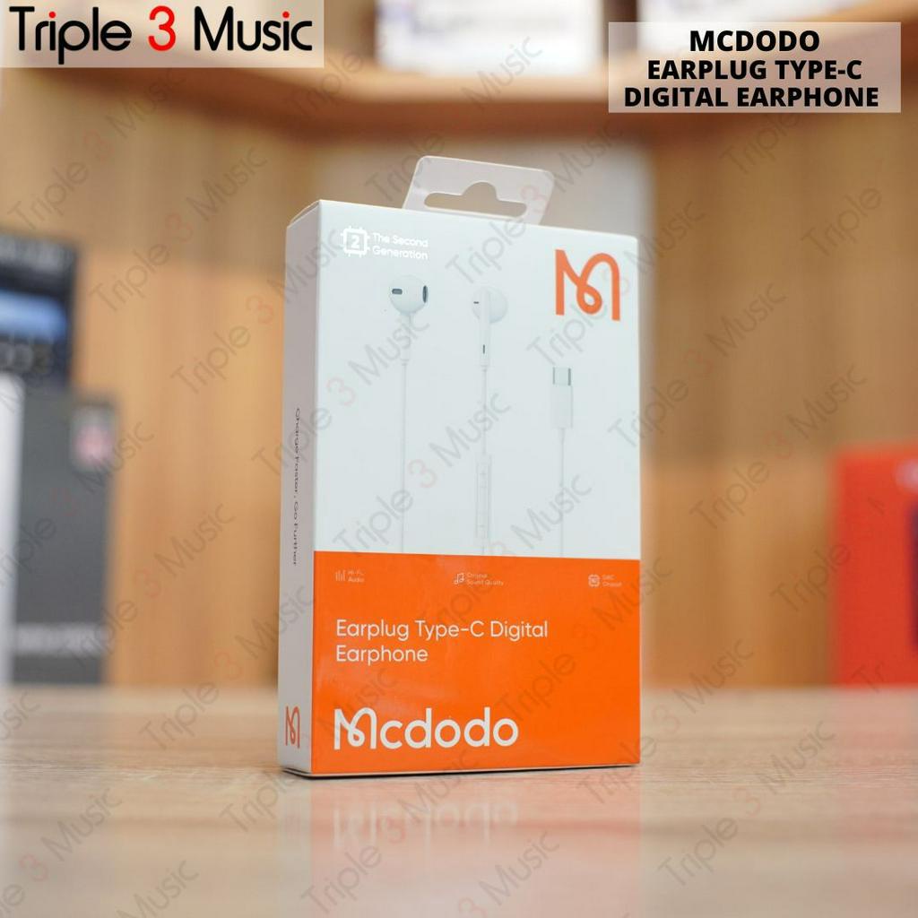 Mcdodo HP 2650 HP2650 DAC Hifi Stereo In-Ear Tipe C Headset Earphone