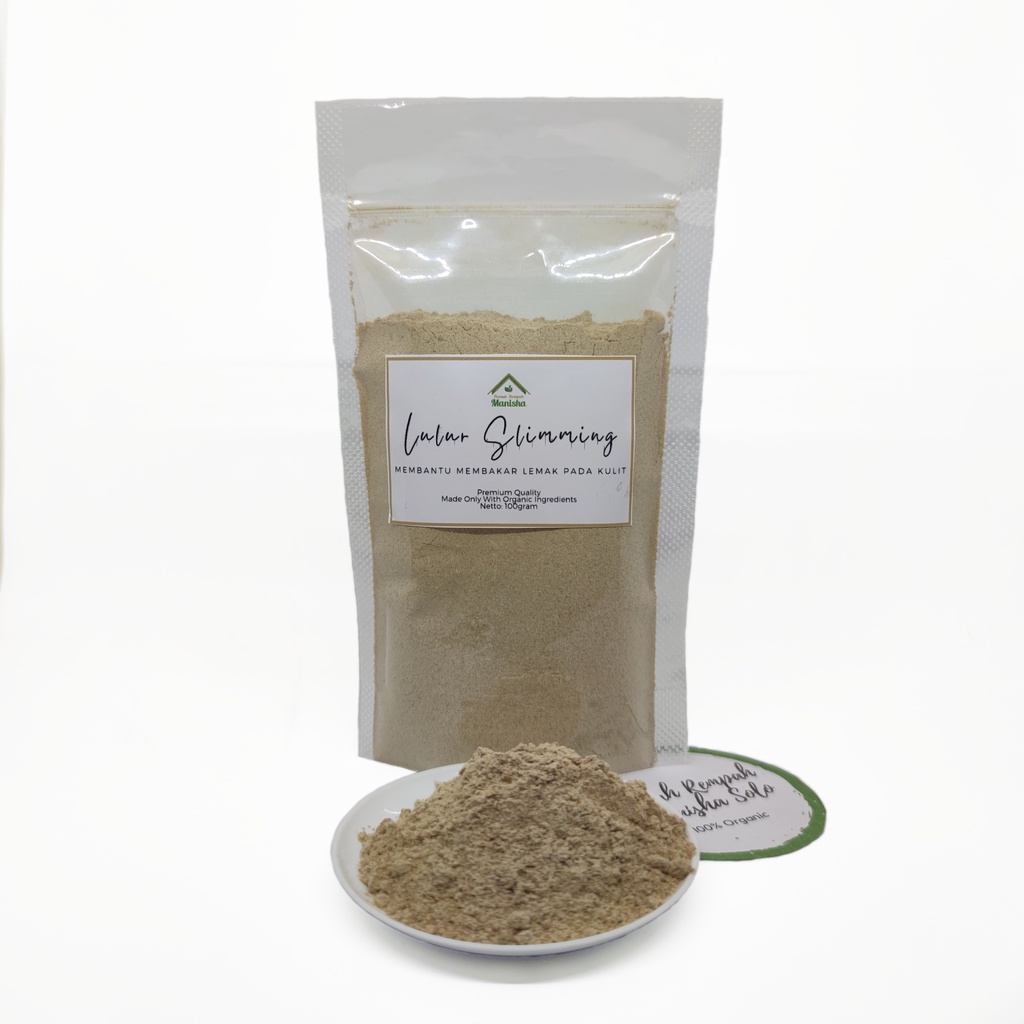 Lulur Slimming Penghancur Lemak Tubuh Rumah Rempah Manisha Solo 100gr