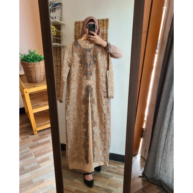 Zanna Dress -  Gamis pesta - Gamis Tanahabang Collection - Dress Pesta - Dress Kondangan - Baju Sera