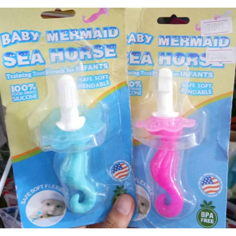 Baby Mermaid Training Toothbrush