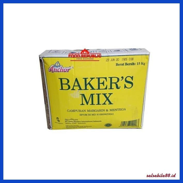 

Rettubagetnem- Bakers Mix Anchor 1 Kg Repack Butter Blend Halal Import Utk Kue Kering -Asli-Slii.