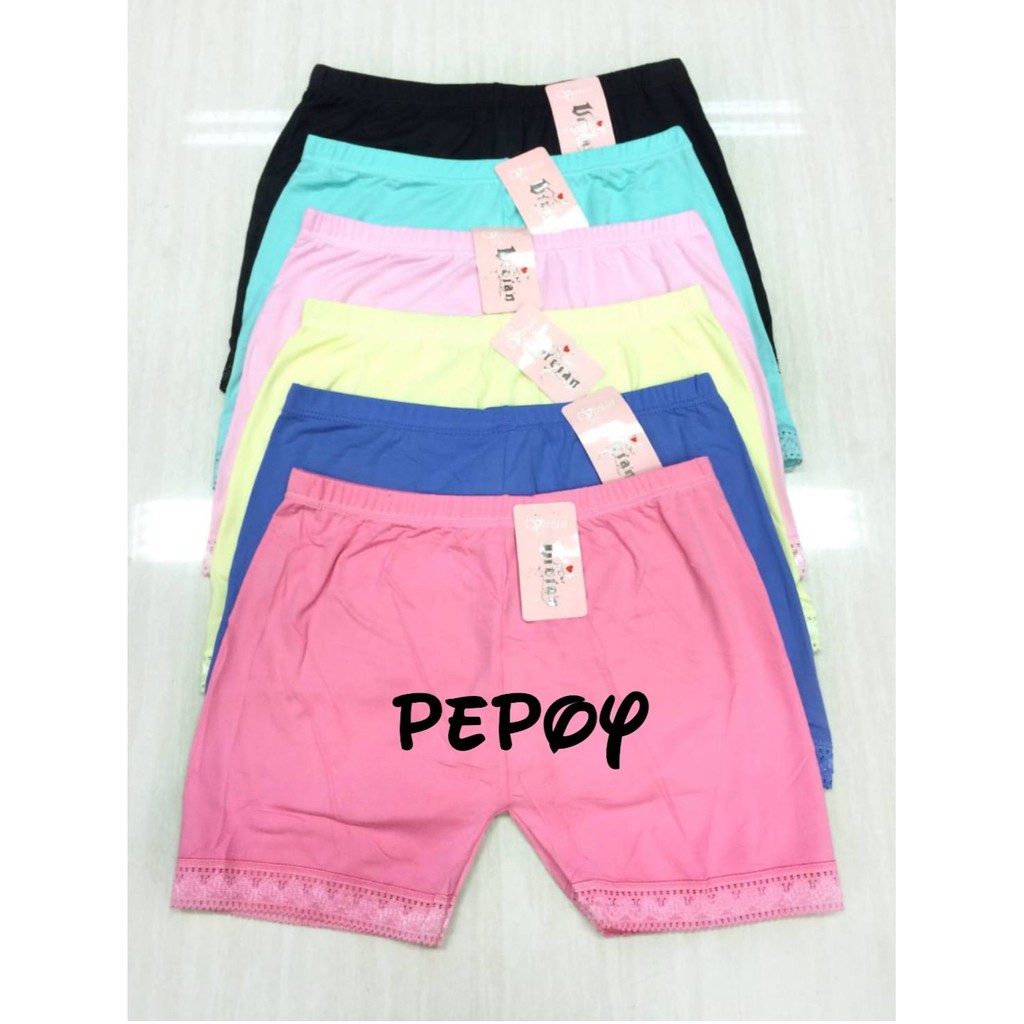 Dalaman Celana Pendek - Short  Pendek - Dalaman Celana Sekolah - Hotpants  Renda Size L