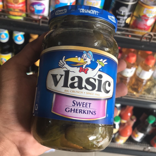 Vlasic Big CRunch Sweet Gherkins / Acar Timun