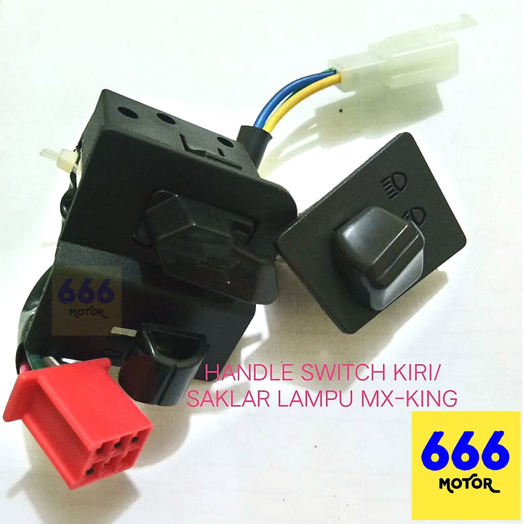 666MOTOR HOLDER SAKLAR KIRI LH YAMAHA MX KING