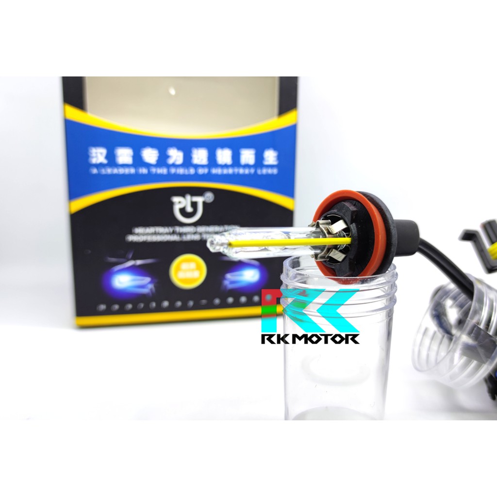 Bohlam HID H11 Projector OEM Toyota Anti UV 5000lm Heartray