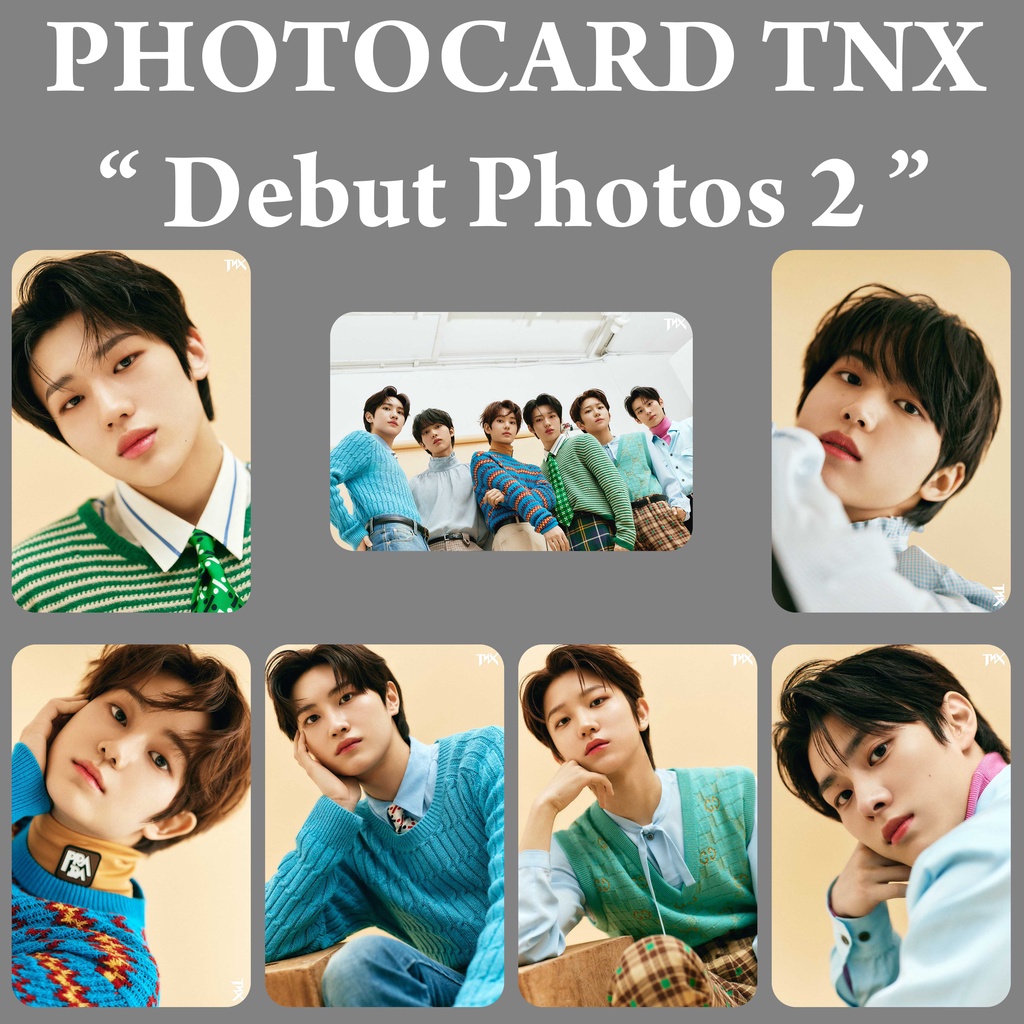 [READY STOCK] Photocard TNX Kpop Murah