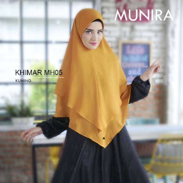 Khimar 2 layer | MH 05 | pet busa | Munira