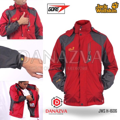 Danazva Jual Jaket JWS 1606 Merah Yoiko Import