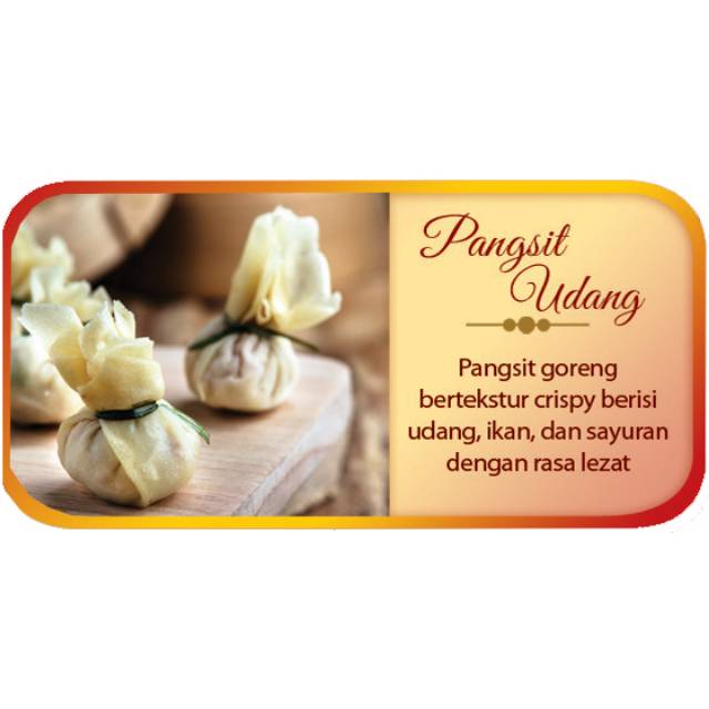 

Pangsit Udang / MoneyBag