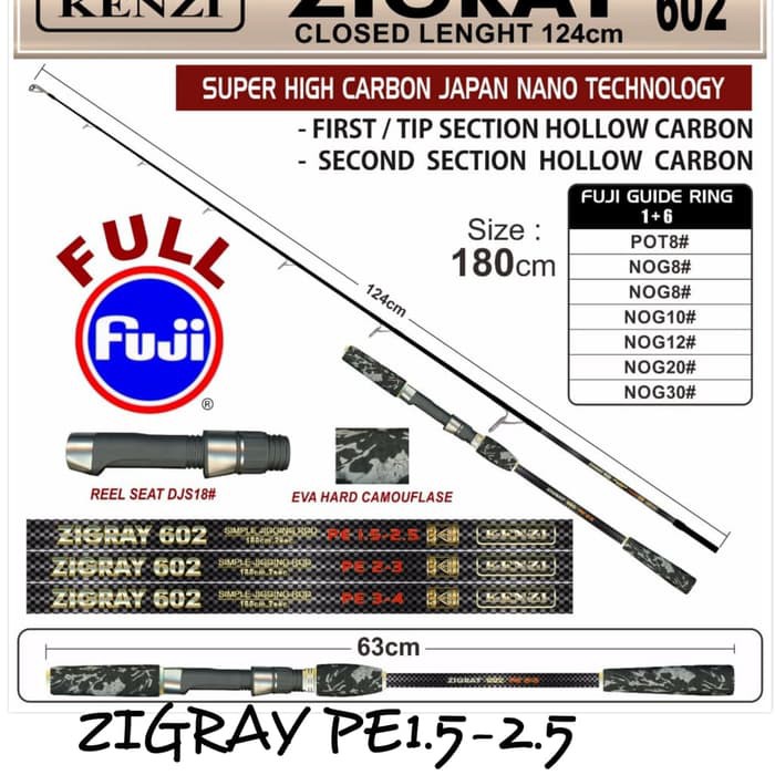 JORAN SPINNING KENZI ZIGRAY 180 PE2.5