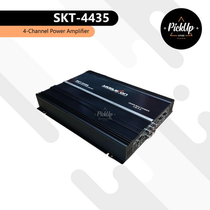 Skeleton Power Amplifier 4 Channel