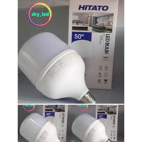 BOHLAM Lampu LED Kapsul   40W 50W 60W SUPER TERANG  HITATO