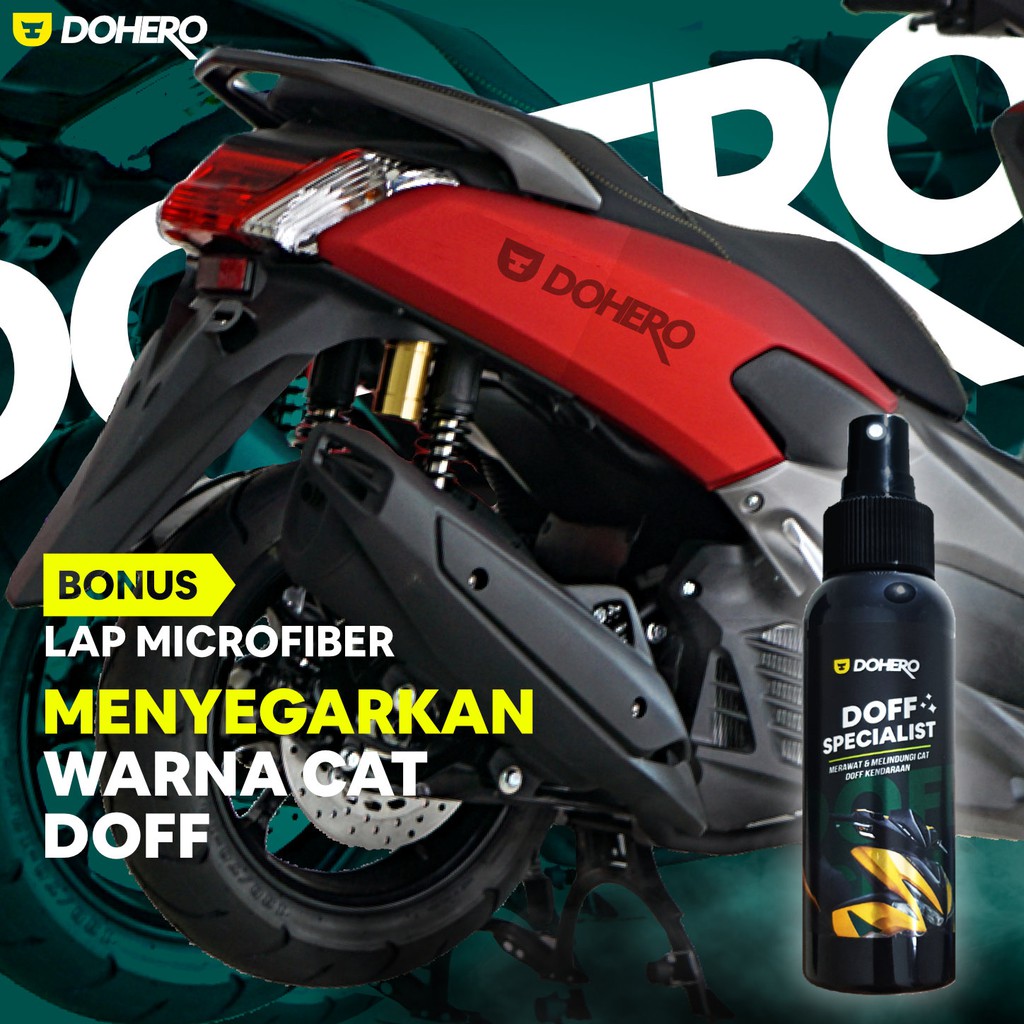 Pengkilap motor doff pembersih body motor warna doff