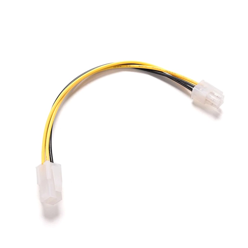 Cpu Komputer btsg ATX Cord 4pin Kabel Power Supply - Power Extension Male to Female