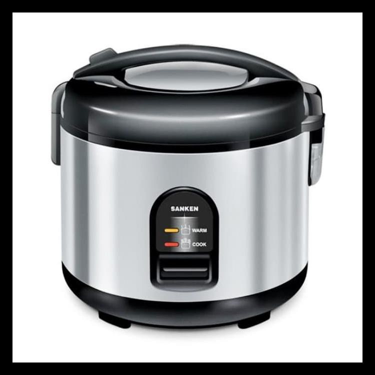 Sanken Rice Cooker Stainless 1 Liter Sj-135