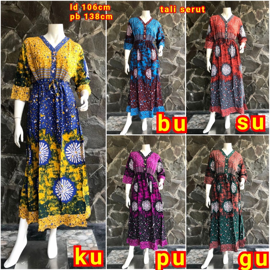 DASTER PANJANG LONGDRESS LOWO BATIK JODHA