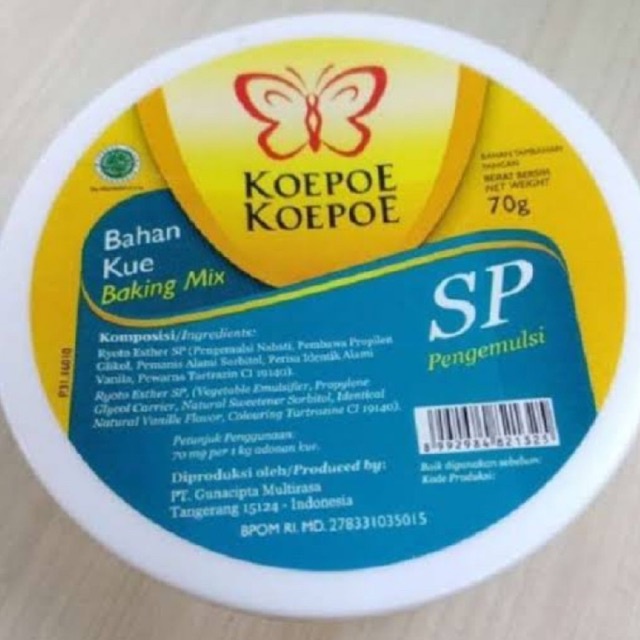 

SP koepoe-koepoe kemasan 70gr