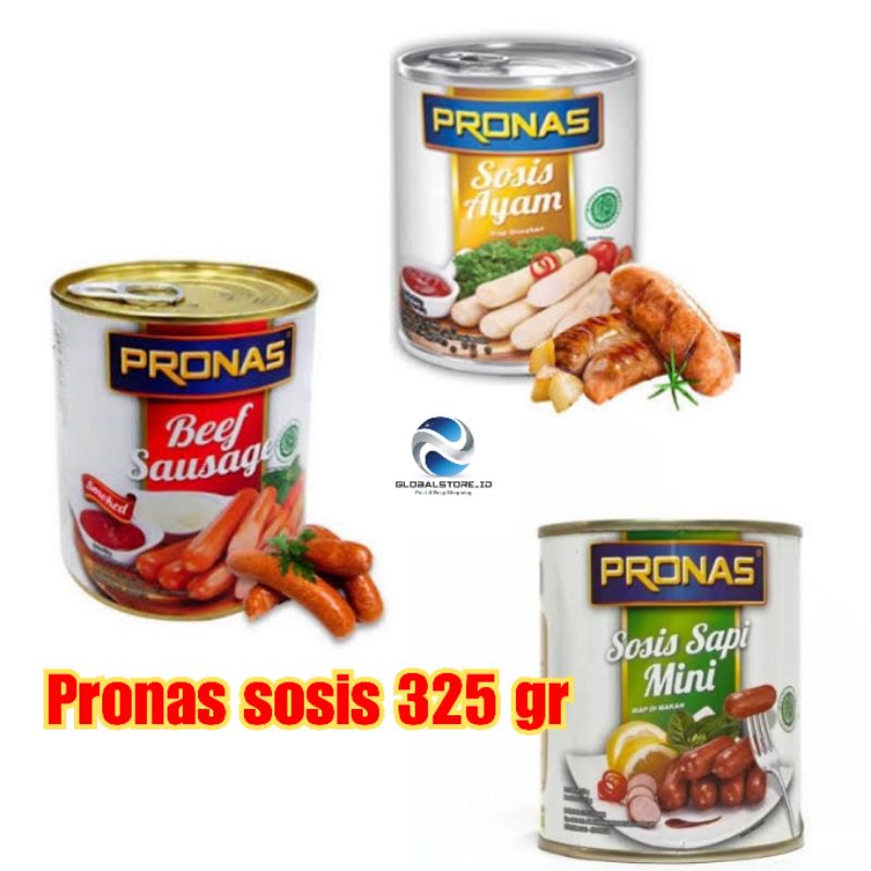 pronas sosis sapi mini / sosis sapi / sosis ayam 325 gr