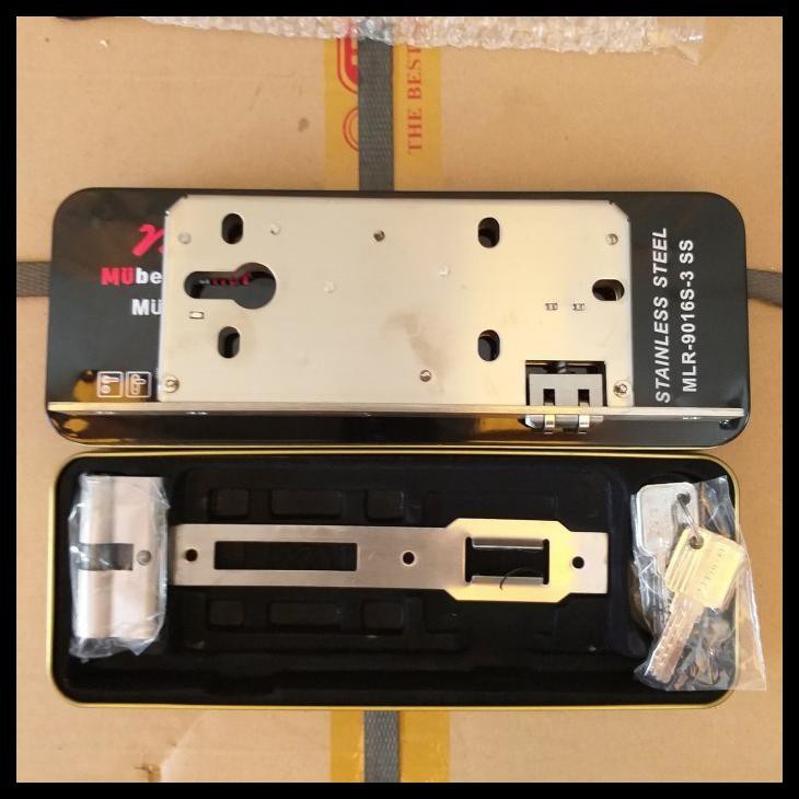 BODY KUNCI PELOR MULLER SS 9016 / BODI KUNCI PINTU MULLER KALENG