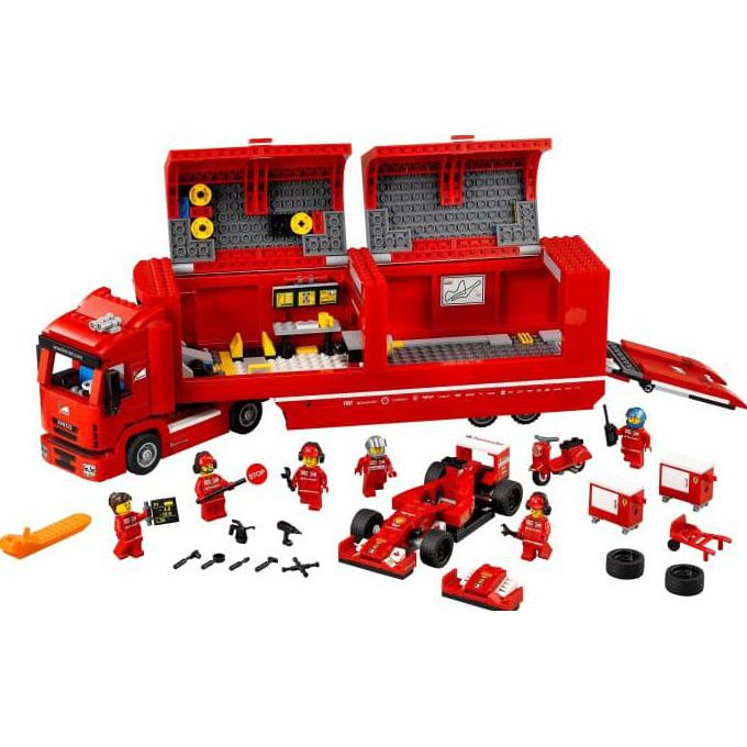 Ini Lego 75913 : F14 T & Scuderia Ferrari Truck Original