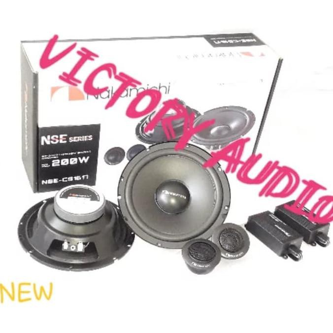 Speaker Split Nakamichi NSE CS 1617 Audio Mobil baru