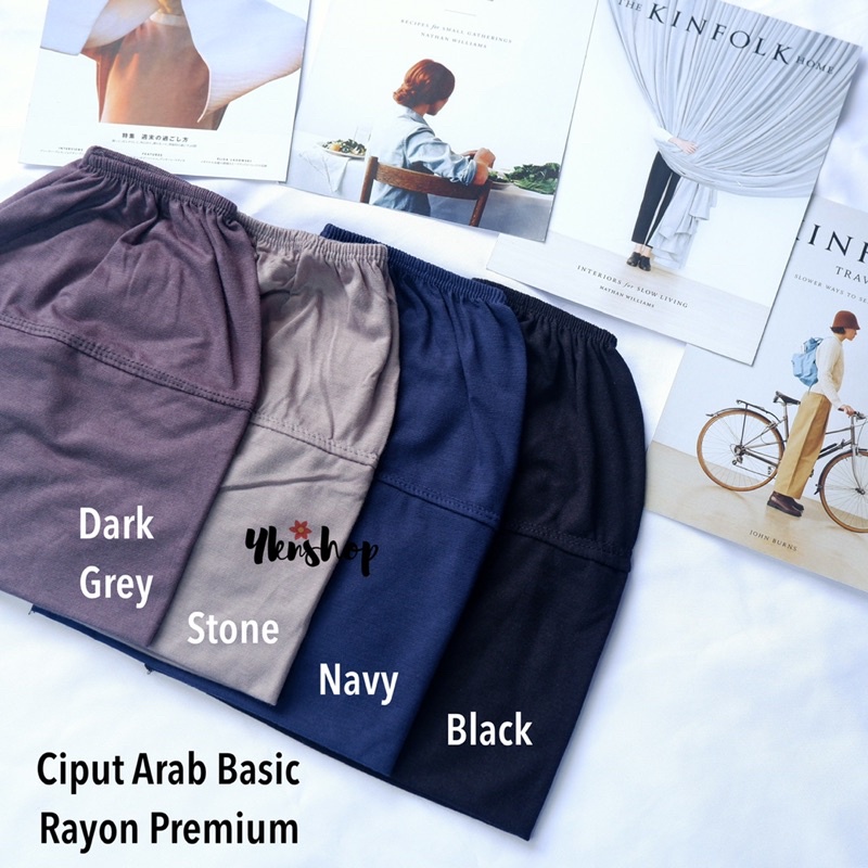 Ciput Arab Basic Premium bahan Rayon