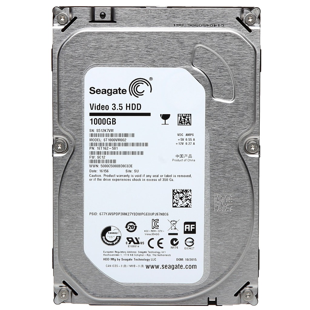 HDD Seagate Video 1TB