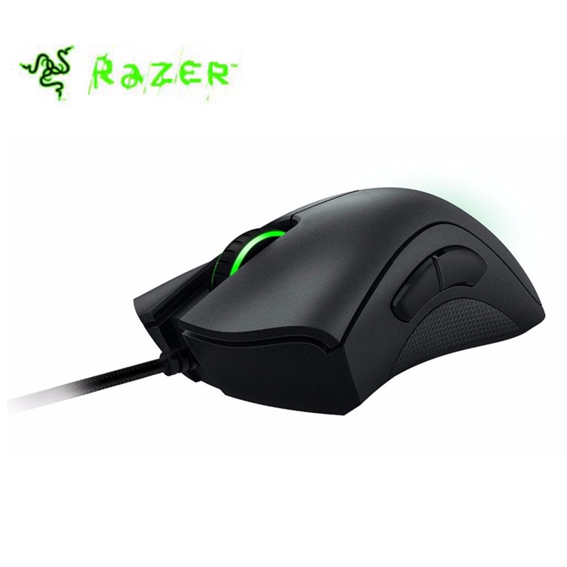 Razer DeathAdder Chroma Mouse Gaming Optical Sensor 6400DPI Dengan Kabel Usb