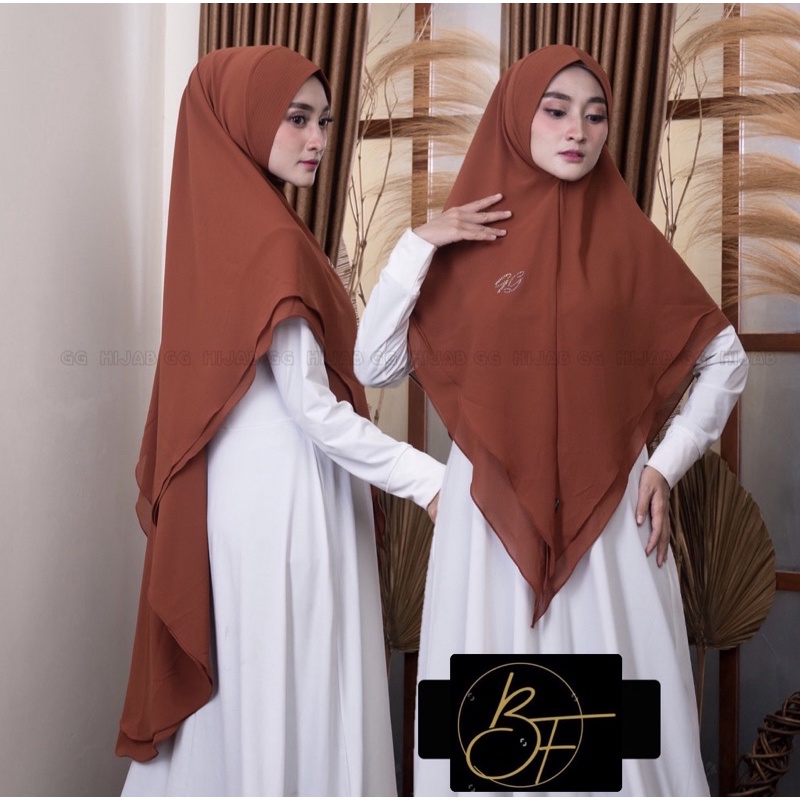 PROMO TERBARU ORI HIJAB SWAROSKY KHIMAR SYARI JUMBO WARNA DENIM PENGAJIAN UMROH BAHAN CERUTY